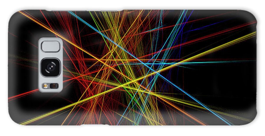 Rick Drent Galaxy Case featuring the digital art Intersect by Rick Drent