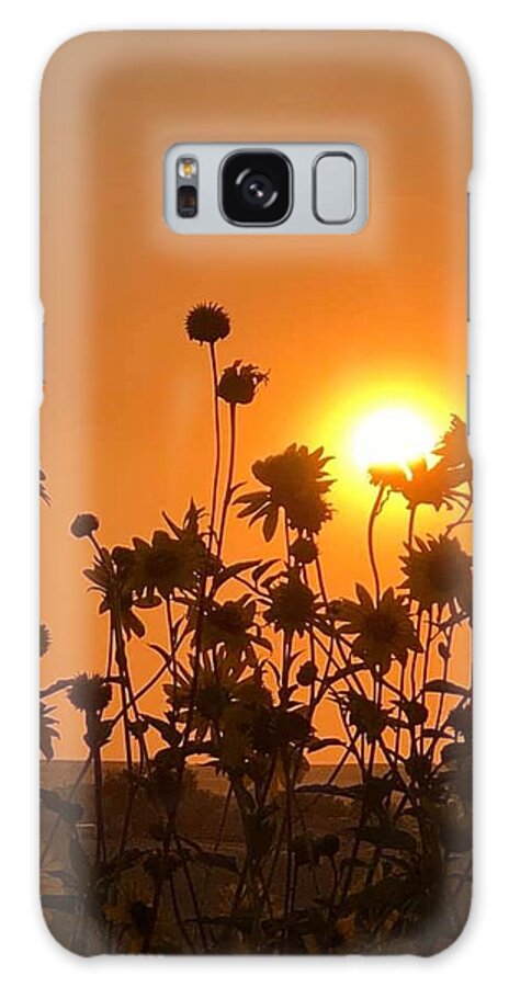 Iphonography Galaxy Case featuring the photograph iPhonography Sunset 4 by Julie Powell