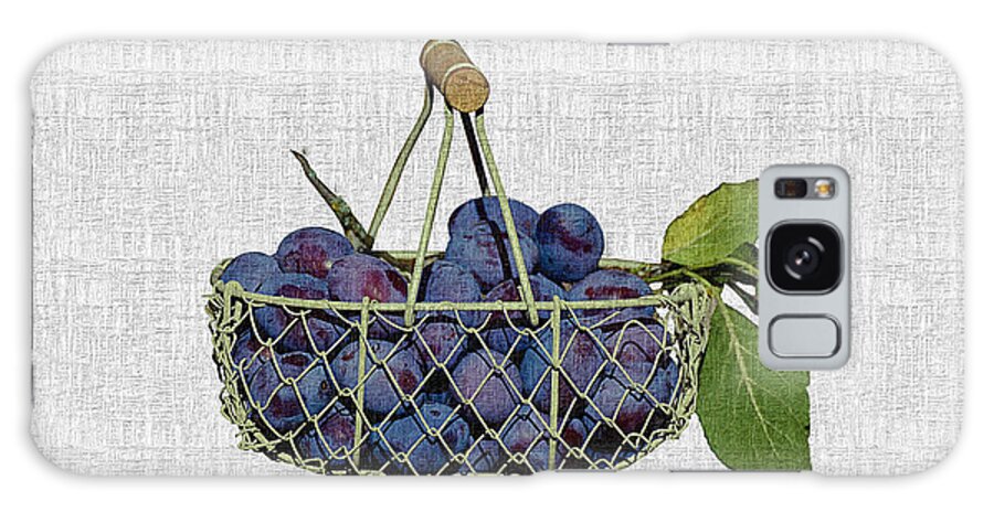 Plums Galaxy Case featuring the photograph Isn't That Just Plum Perfect by Rene Crystal