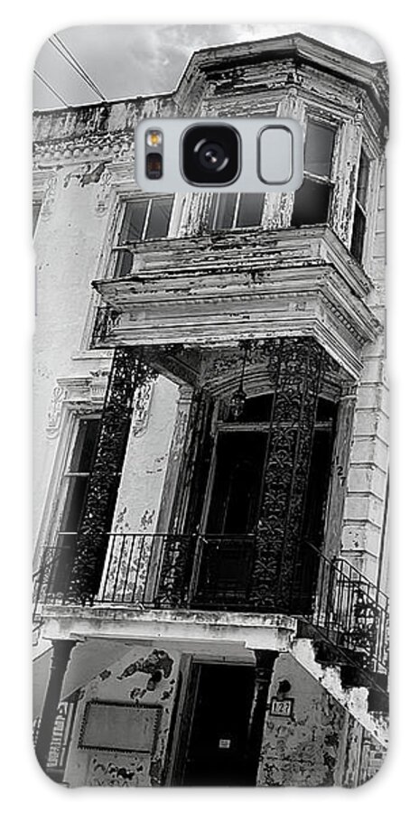 House Galaxy Case featuring the photograph Its History is a Mystery BW by Lee Darnell