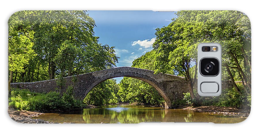 Uk Galaxy Case featuring the photograph Ivelet Bridge, Swaledale by Tom Holmes Photography