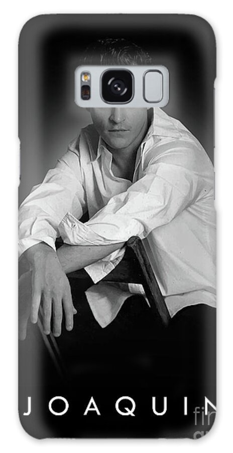 Joaquin Phoenix Galaxy Case featuring the digital art Joaquin Phoenix by Bo Kev