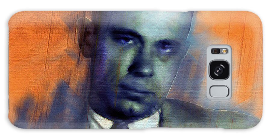 John Herbert Dillinger Galaxy Case featuring the mixed media John Herbert Dillinger by Pheasant Run Gallery