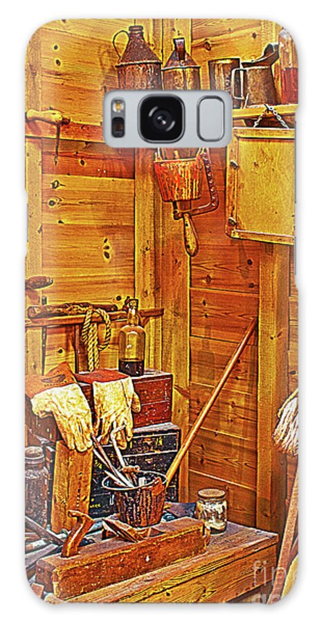  Joinery Galaxy Case featuring the photograph Joiners Tools HDR by Terri Waters
