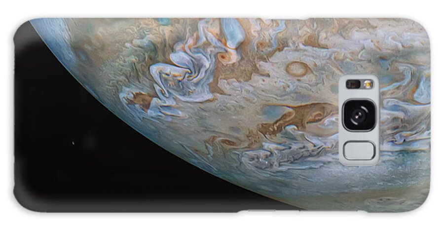 Background Galaxy Case featuring the photograph Jovian Clouds by Mango Art