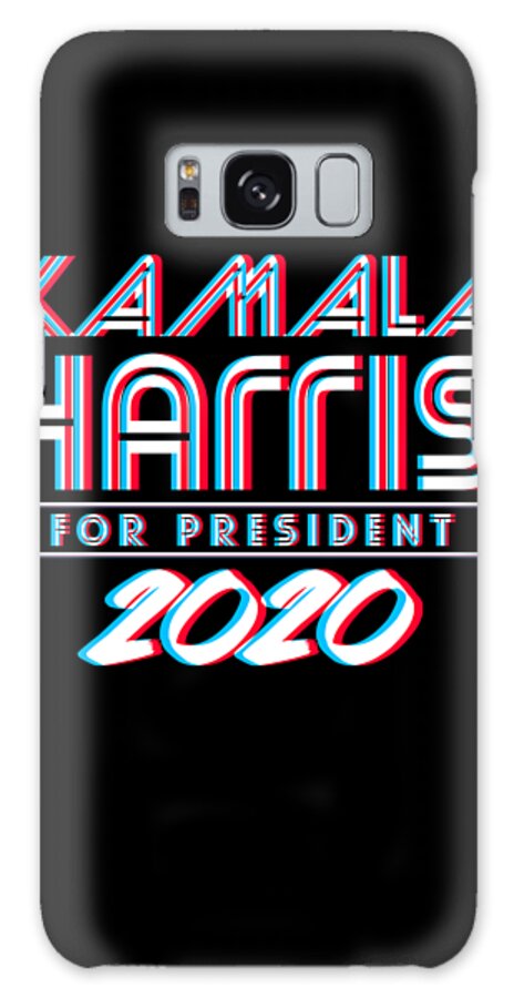 Election Galaxy Case featuring the digital art Kamala Harris For President 2020 3D by Flippin Sweet Gear