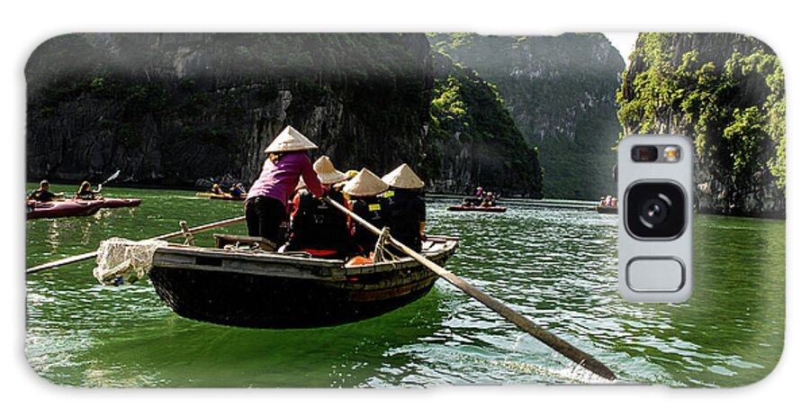 Vietnam Galaxy Case featuring the photograph Between Land And Sea - Bai Tu Long Bay, Vietnam by Earth And Spirit