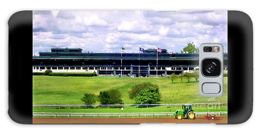 Keeneland Galaxy Case featuring the digital art Keeneland 4 by CAC Graphics