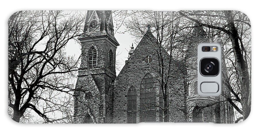 King Chapel Galaxy Case featuring the photograph King Chapel Cornell College by Lens Art Photography By Larry Trager