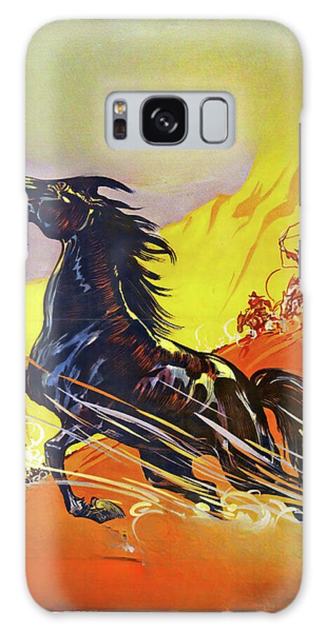 King Galaxy Case featuring the painting ''King of the Sierras'', 1938, movie poster painting by Movie World Posters