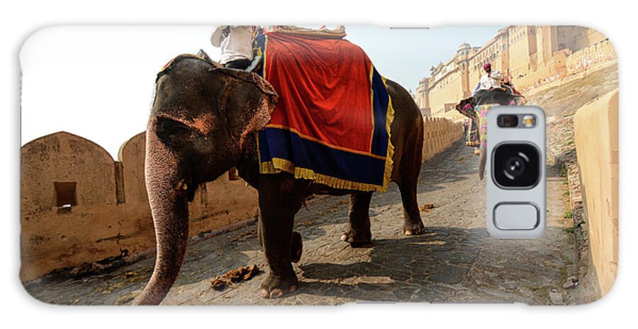 India Galaxy Case featuring the photograph Kingdom Come II - Amber Fort, Rajasthan. India by Earth And Spirit
