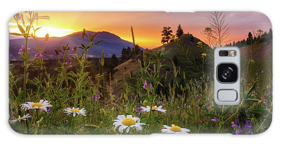 British Columbia Galaxy Case featuring the photograph Kootenay Sunset by Tracy Munson