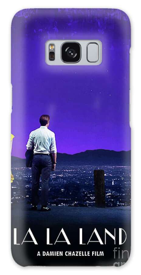 Movie Poster Galaxy Case featuring the digital art La La Land by Bo Kev