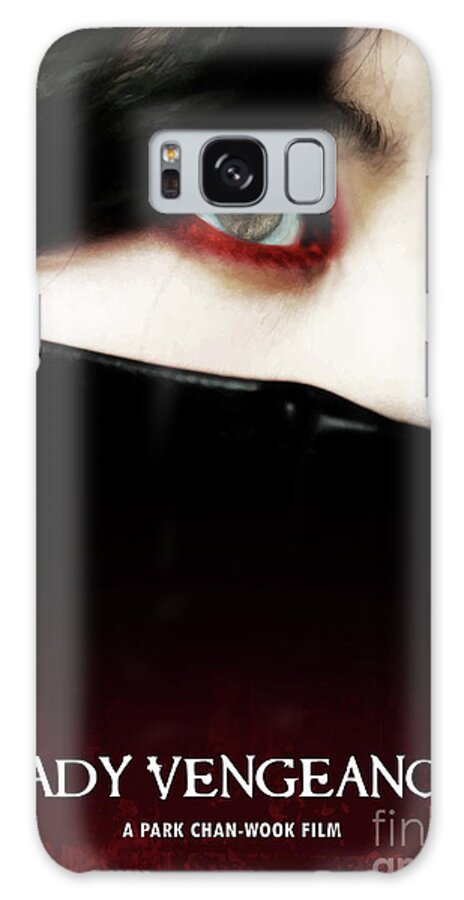 Movie Poster Galaxy Case featuring the digital art Lady Vengeance by Bo Kev