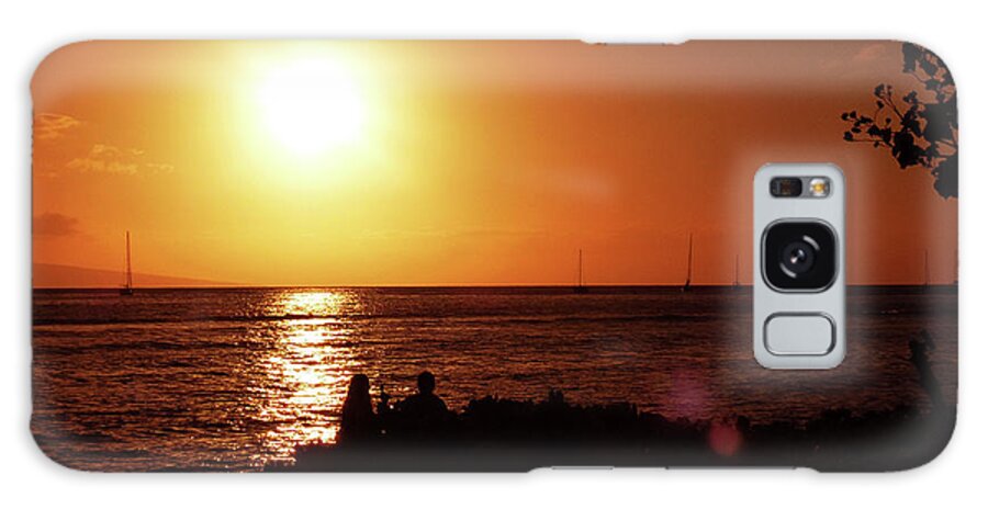 Photography Galaxy Case featuring the photograph Lahaina Sunset 001 by Stephanie Gambini