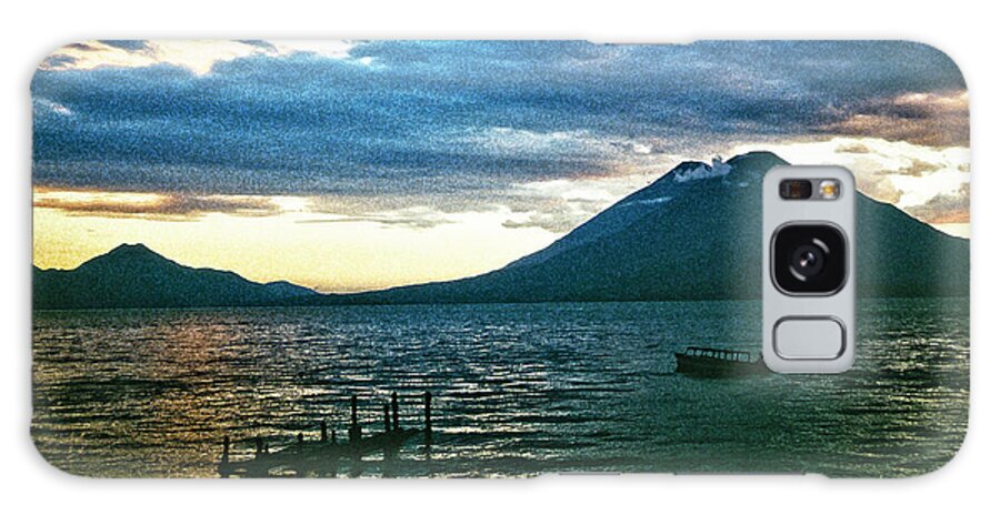 Lake Atitlan Guatemala Galaxy Case featuring the photograph Lake Atitlan Guatemala by Neil Pankler