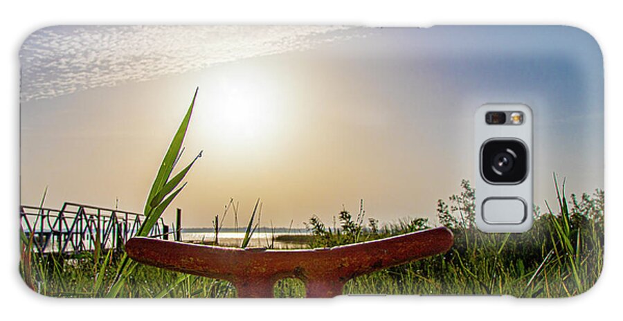 Sun Galaxy Case featuring the photograph Lake Placid Florida Sunrise by Dart Humeston