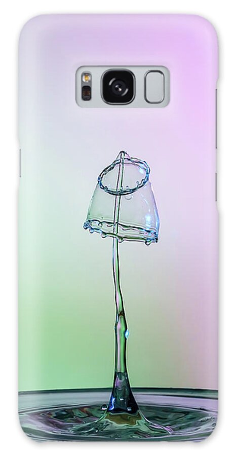 Abstract Galaxy Case featuring the photograph Lampshade 2 by Sue Leonard