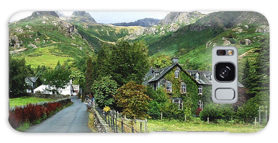 Langdale Galaxy Case featuring the photograph Langdale by Brian Watt