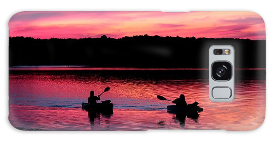 Lake Galaxy Case featuring the photograph Last Days of Summer by Mary Walchuck