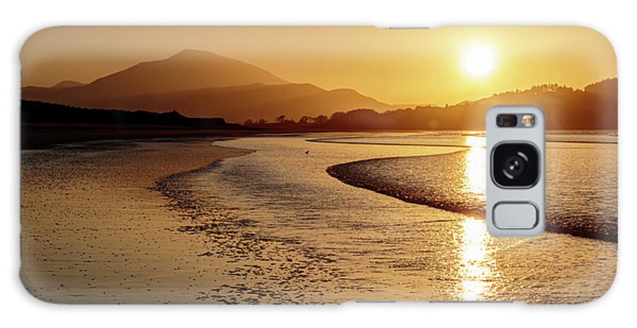 Donegal Galaxy Case featuring the photograph Late Winter Sunset - Downings, Donegal by John Soffe