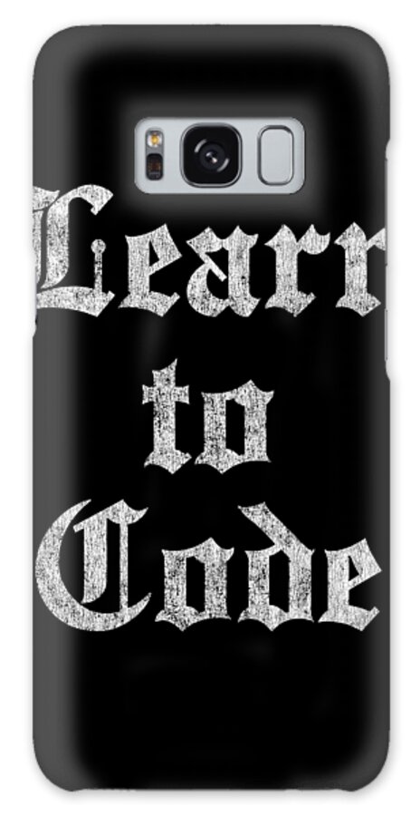 Republican Galaxy Case featuring the digital art Learn to Code by Flippin Sweet Gear
