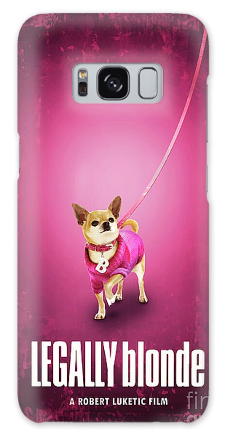 Movie Poster Galaxy Case featuring the digital art Legally Blonde by Bo Kev