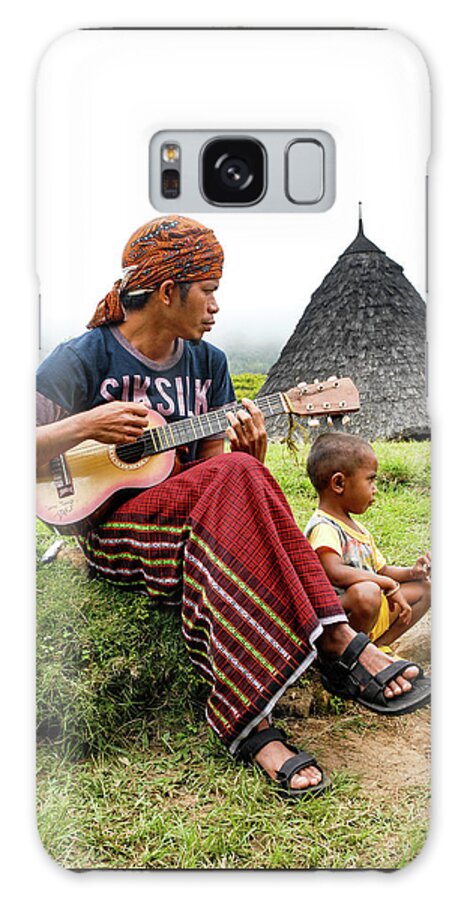 Wae Rebo Galaxy Case featuring the photograph Lullaby - Wae Rebo Village. Flores, Indonesia by Earth And Spirit