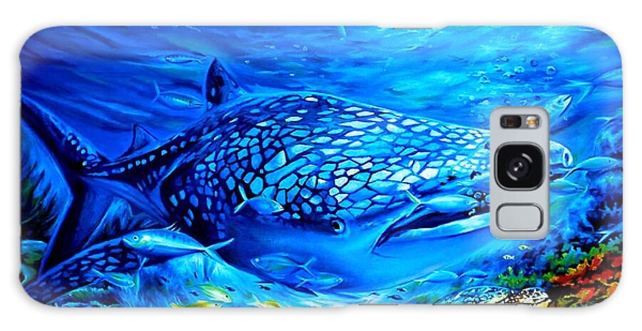 Fish Galaxy Case featuring the painting Life Undersea by Olaoluwa Smith