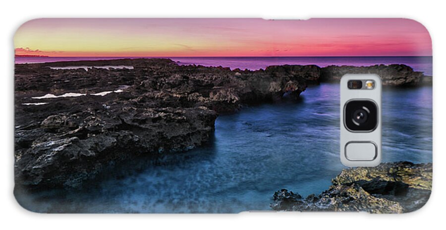 Sunset Galaxy Case featuring the photograph Light Fall by Montez Kerr