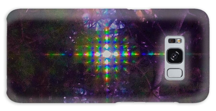 - Light In The Dark Galaxy Case featuring the photograph - Light in the Dark by THERESA Nye