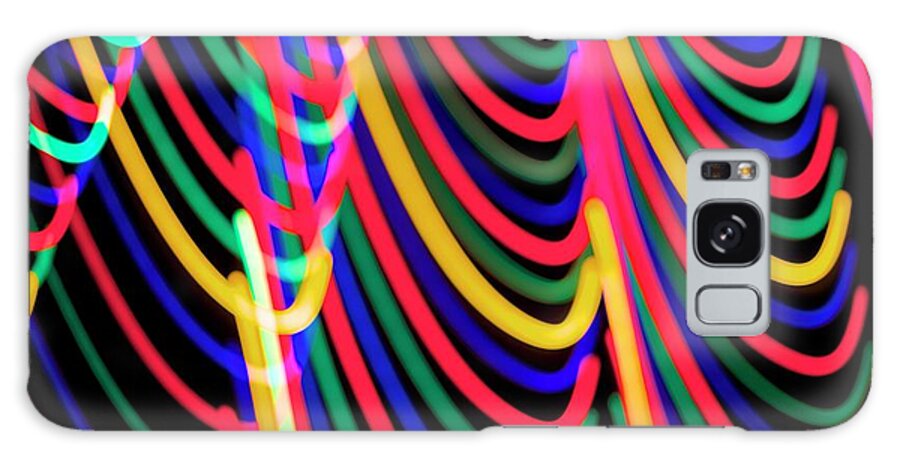 Light Galaxy Case featuring the photograph Light Painting - The Curtain by Sean Hannon