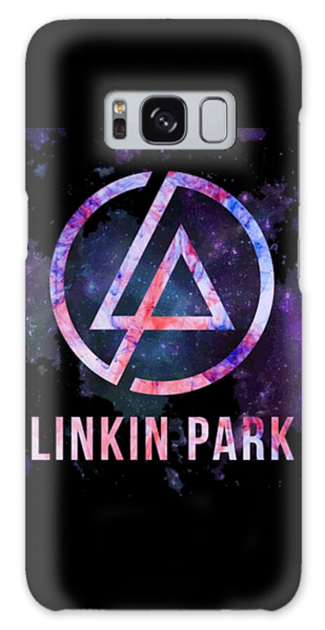 Helloeen Galaxy Case featuring the digital art Linkin Park by Christophe Gleed
