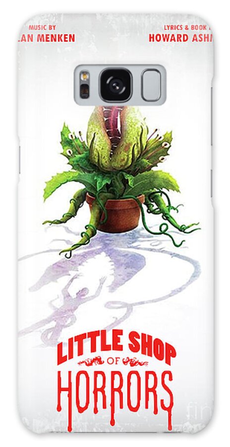 Musical Poster Galaxy Case featuring the digital art Little Shop Of Horrors Musical by Bo Kev