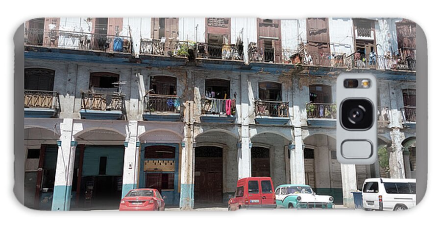 Cuba Galaxy Case featuring the photograph Living in Cuba by Paul Plaine