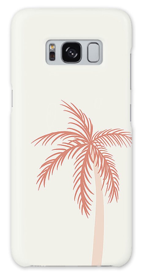 Palm Tree Galaxy Case featuring the digital art Lone Palm II by Ink Well