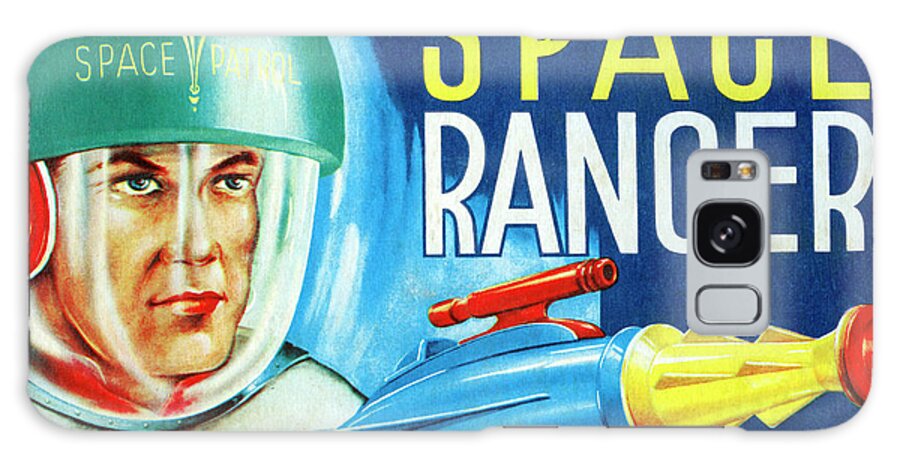 Vintage Toy Posters Galaxy Case featuring the drawing Lone Star Space Ranger 100 Shot Cap Repeater by Vintage Toy Posters