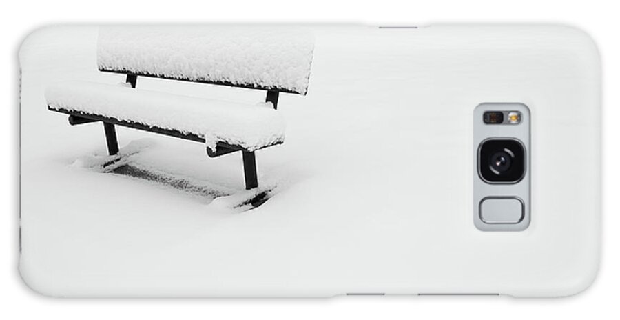Winter Galaxy Case featuring the photograph Lonely bw by Dan Carmichael