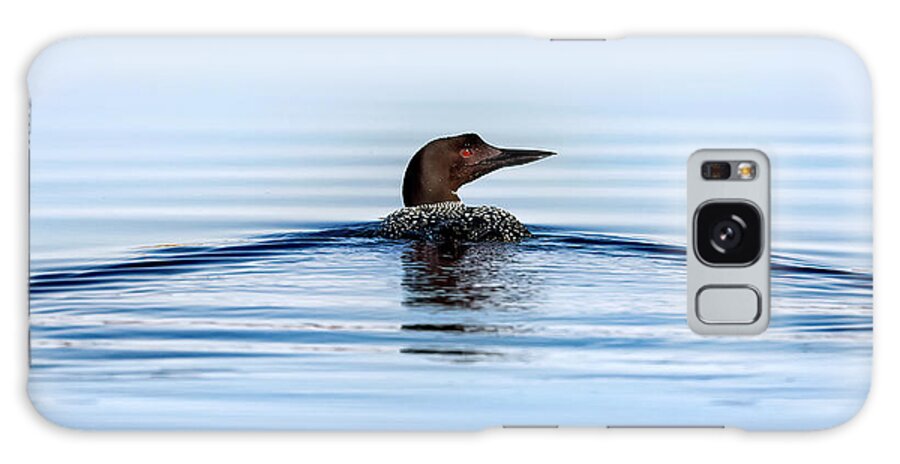 Common Galaxy Case featuring the photograph Loon at the Lake by Al Mueller
