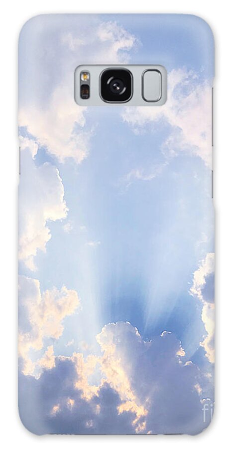 Clouds Galaxy Case featuring the photograph Love in the Clouds #2 by Dorrene BrownButterfield