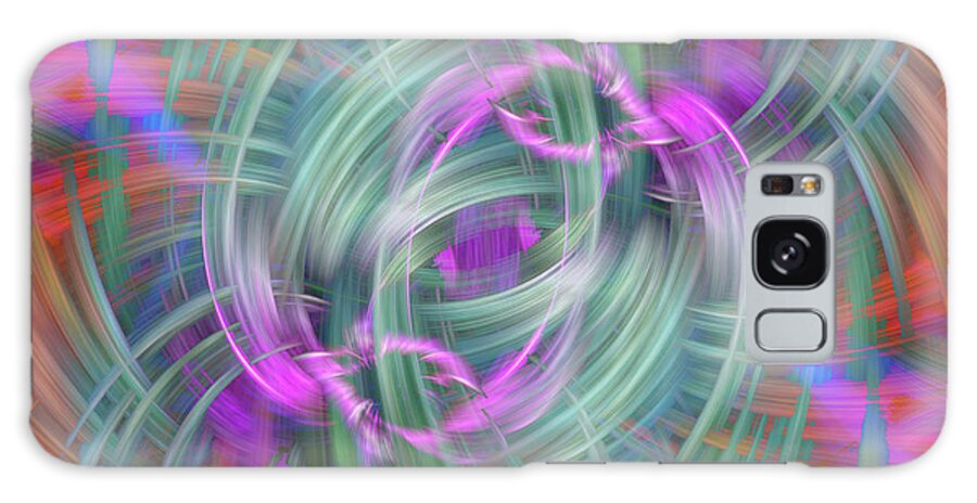 Abstract Galaxy Case featuring the photograph Love Knots by Cathy Donohoue