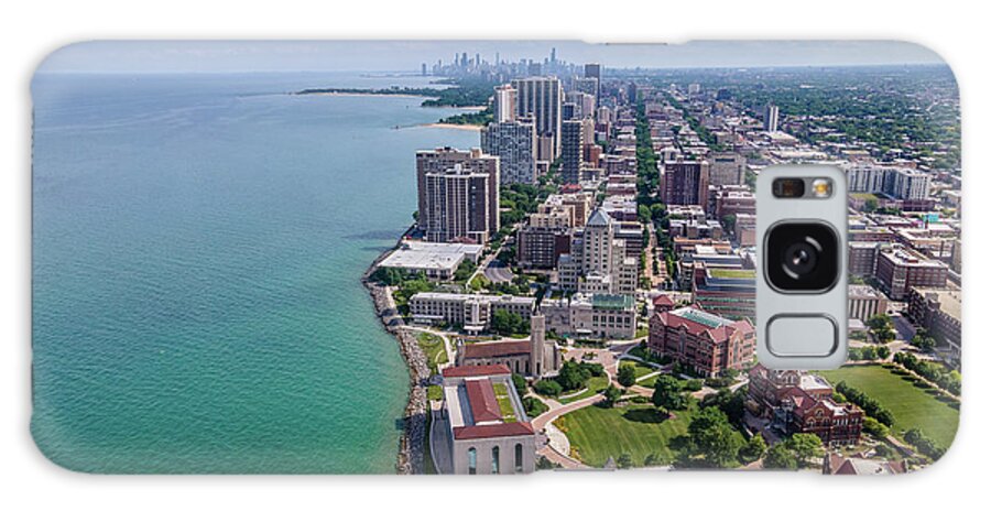 Loyola Galaxy Case featuring the photograph Loyola University Chicago - 2 by Bobby K