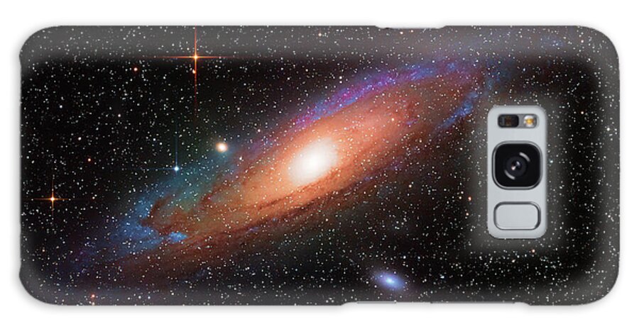 All Rights Reserved Galaxy Case featuring the photograph M31 - Andromeda Galaxy by Mike Berenson
