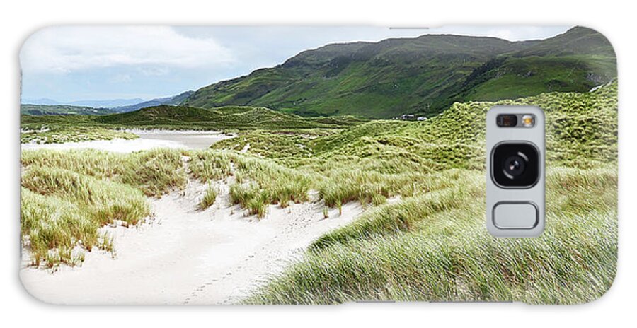 Beaches Of The World By Lexa Harpell Galaxy Case featuring the photograph Maghera Beach Sand Dunes Ireland by Lexa Harpell