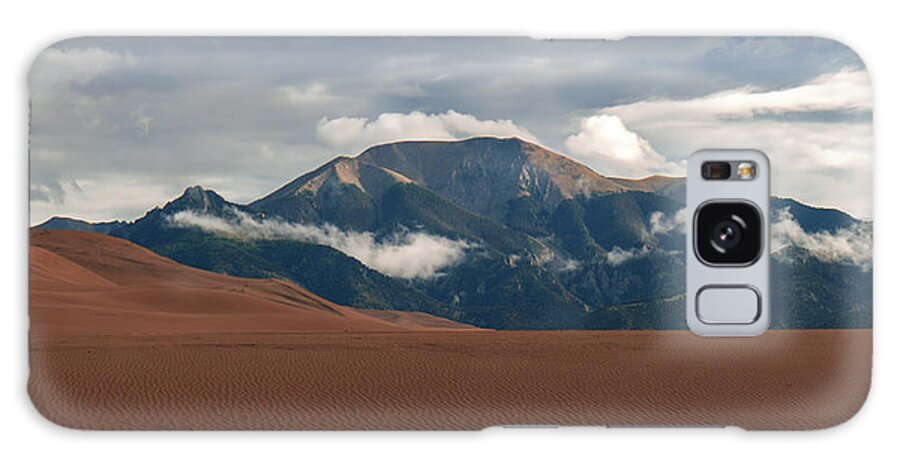 Mountain Galaxy Case featuring the photograph Magic Sand Dune Mountains by Go and Flow Photos