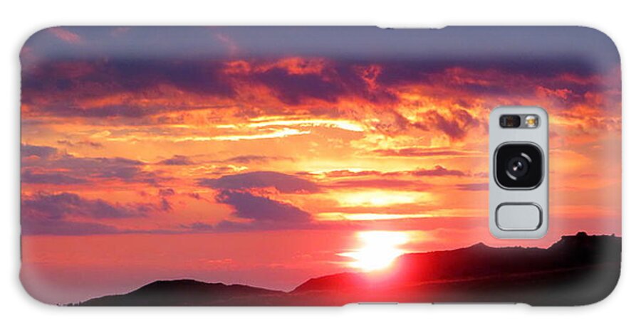 Sunset Galaxy Case featuring the photograph Majestic Montana Sunset by Katie Keenan
