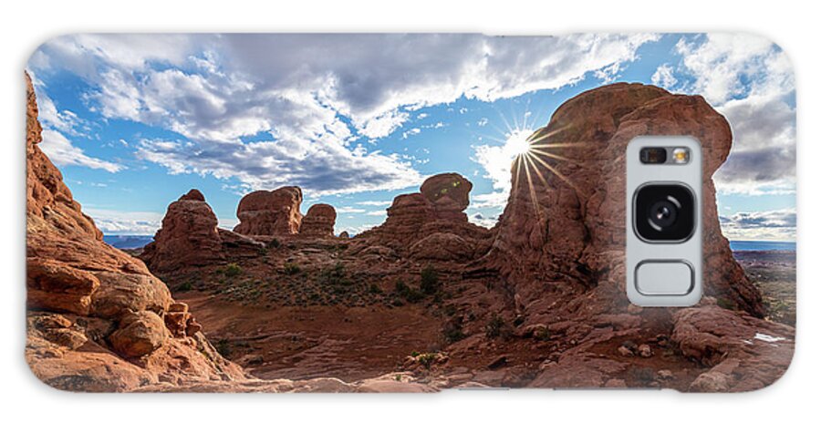 Arches National Park Galaxy Case featuring the photograph Majestic Turret Arch by Andy Konieczny