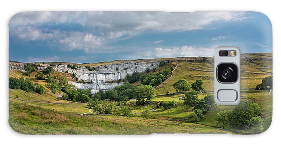 Uk Galaxy Case featuring the photograph Malham Cove, Yorkshire Dales by Tom Holmes Photography
