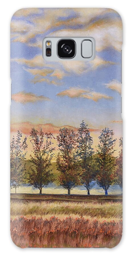 Landscape Galaxy Case featuring the painting Marin County California by David Hardesty