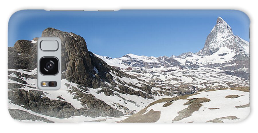 Alps Galaxy Case featuring the photograph Matterhorn on a Clear Day by Matthew DeGrushe